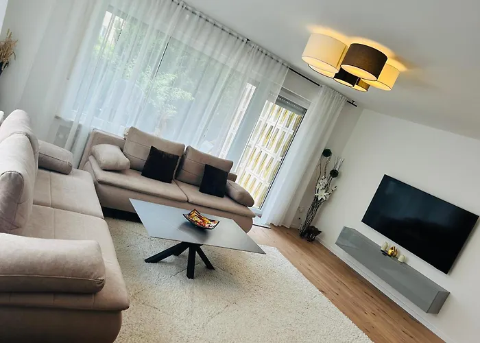 Διαμέρισμα Kj Bis 10p-zentral-garten-wifi-parken-grill *